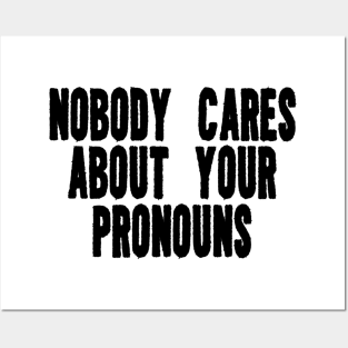 Nobody Cares About Your Pronouns Y2K Tee Shirt, Funny Slogan Shirt, 00s Clothing, Boyfriend Girlfriend Gift, Vintage Graphic Tee, Iconic Posters and Art